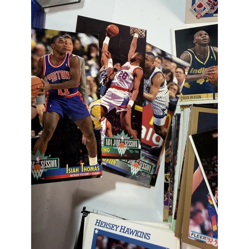 Huge Basketball Cards Lot (1,684 Pcs) - 1989-1993s Collection